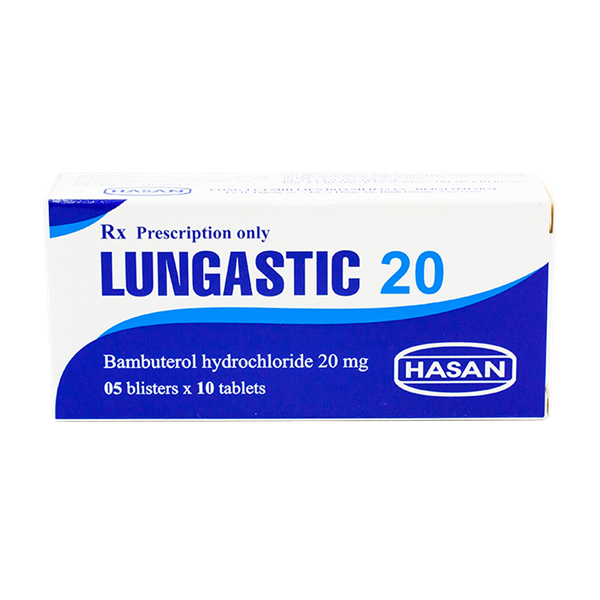 Lungastic bambuterol 20mg hasan (h/50v)