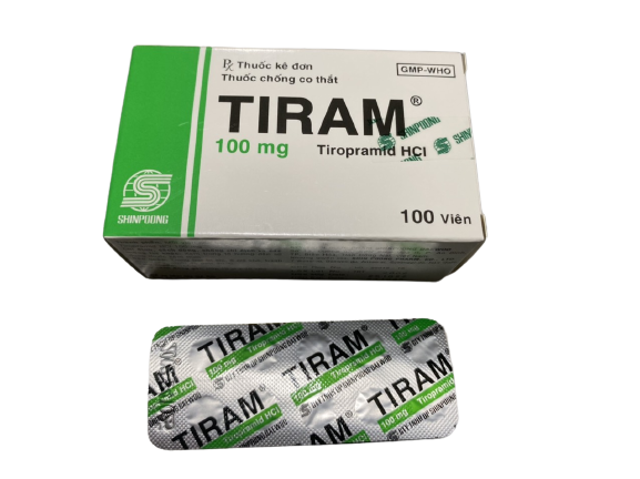 Tiram tiropramide hcl 100mg shinpoong (h/100v)