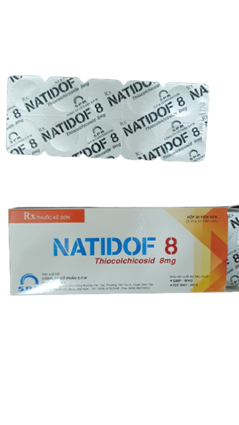 Natidof thiocolchicosid 8mg spm (h/30v)