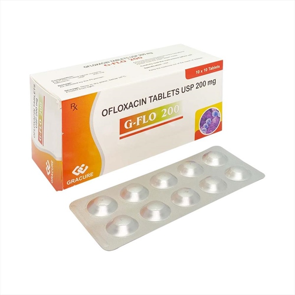 G-flo ofloxacin 200mg gracure (h/100v)