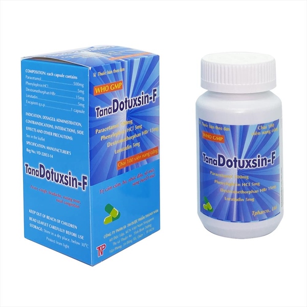 Tanadotuxsin f thành nam (c/100v)