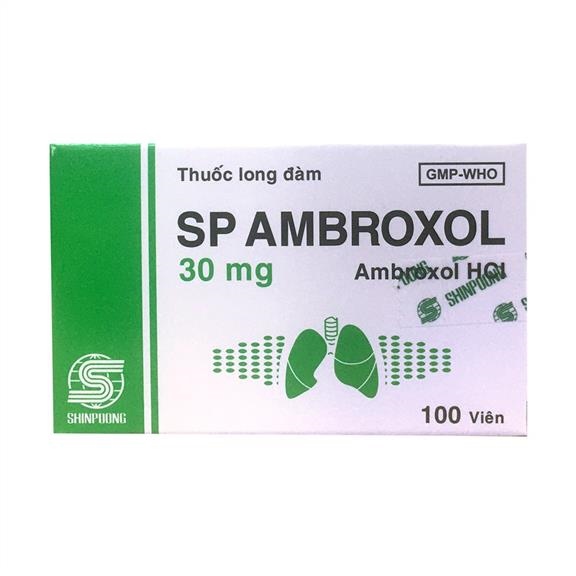Sp ambroxol 30mg shinpoong (h/100v)