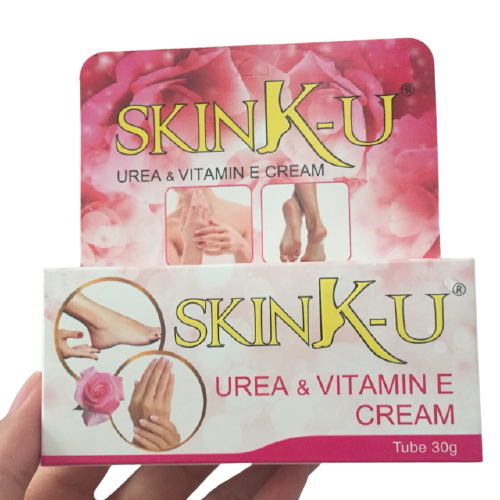 Kem bôi nứt gót chân skink-u urea & vitamin e cream hoàng tuấn (tube/30gr)