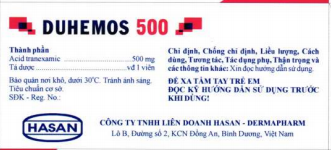 Duhemos acid tranexamic 500mg hasan (h/50v)