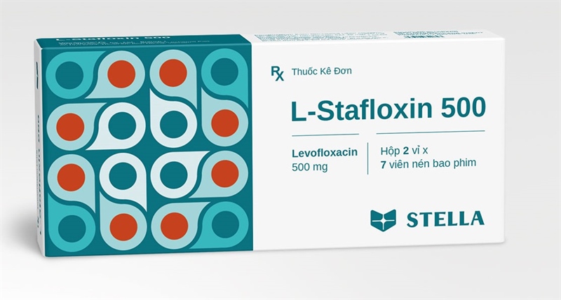 L-stafloxin levofloxacin 500mg stella (h/14v)
