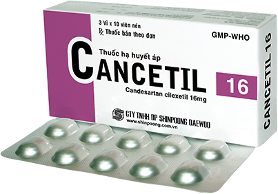 Cancetil candesartan cilexetil 16mg shinpoong (h/30v)