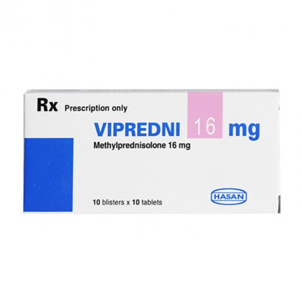 Vipredni methylprednisolone 16mg hasan (h/100v)