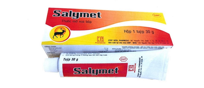 Salymet thuốc mỡ xoa bóp pharmedic (tube/30gr)