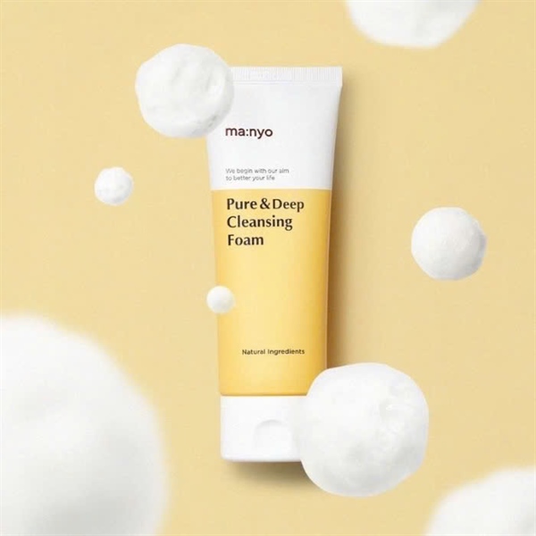 Sữa rửa mặt làm sạch sâu Manyo Pure & Deep Cleansing Foam lọ to 160ml