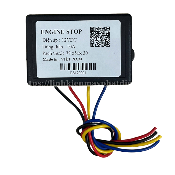Rơ le tắt máy 12V/16 A - Engine Stop