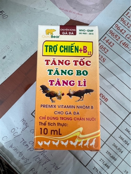 Trợ chiến+B12 tăng bo, bồi dưỡng 10ml