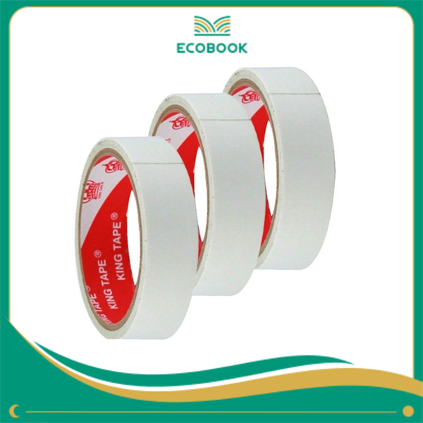 Băng keo 2 mặt King Tape 1,2F Băng keo 2 mặt King Tape 1,2F