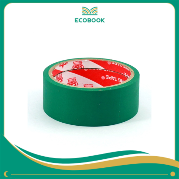Băng keo si King Tape 3,6F màu lá