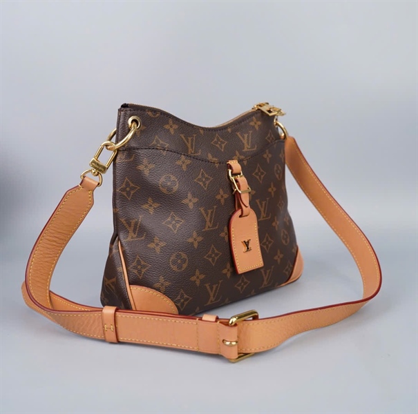 Túi LV Odéon hoa nâu sz 24cm (HC)+