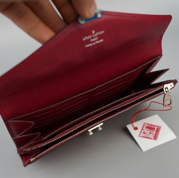 Ví LV hồng nắp hoa nâu (LT) KG+