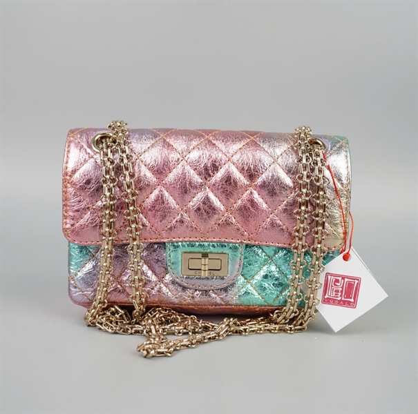 Túi Chanel hồng xanh (30222850) sz19 (HC)+