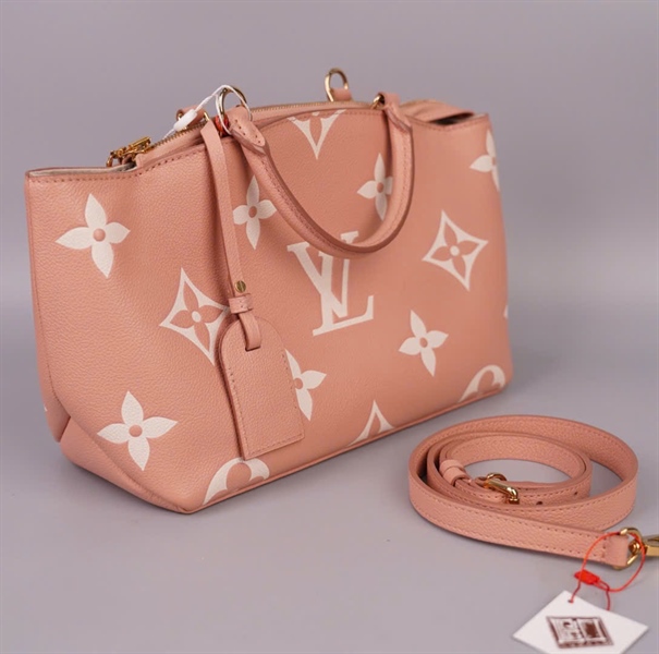 Túi LV petit hồng hoa trắng da bê sz28 (LN) KG+