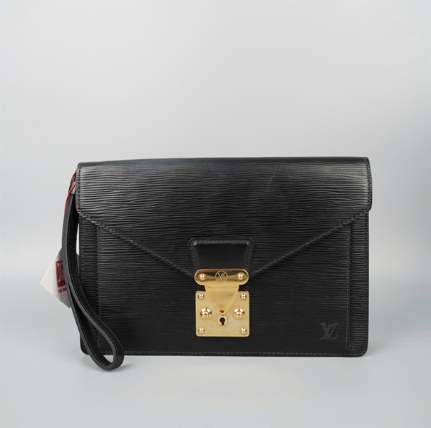 Túi LV Clutch đen (VI0094) sz26 KG+