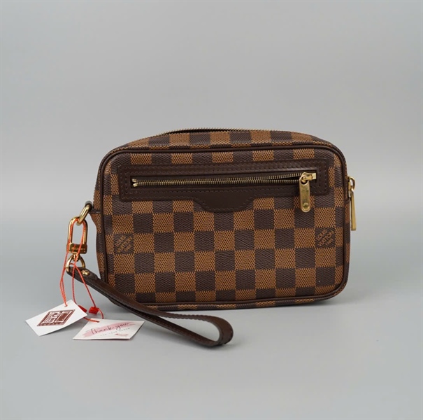 Túi LV clutch ô vuông sz20 (LT) KG+