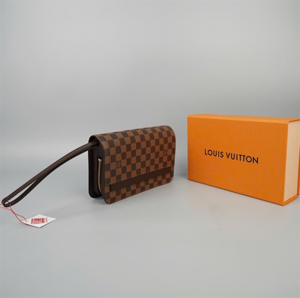 Túi LV clutch ô vuông sz24 (LT) KG+