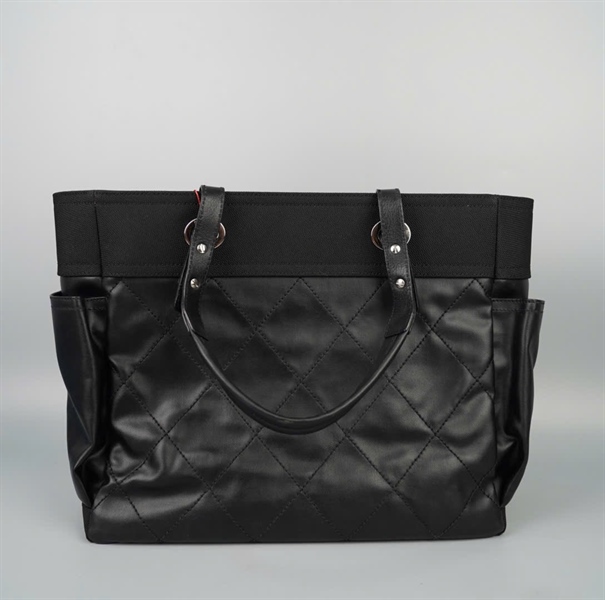 Túi Chanel Tote đen có lót form (14071205) sz36 KG+