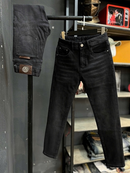 Jean Dài - QCBSFK- 8907 xám mác trơn V