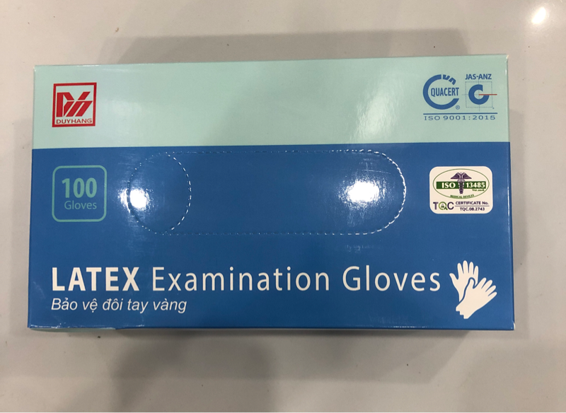 Găng tay y tế Duy Hàng 5.0g - size M