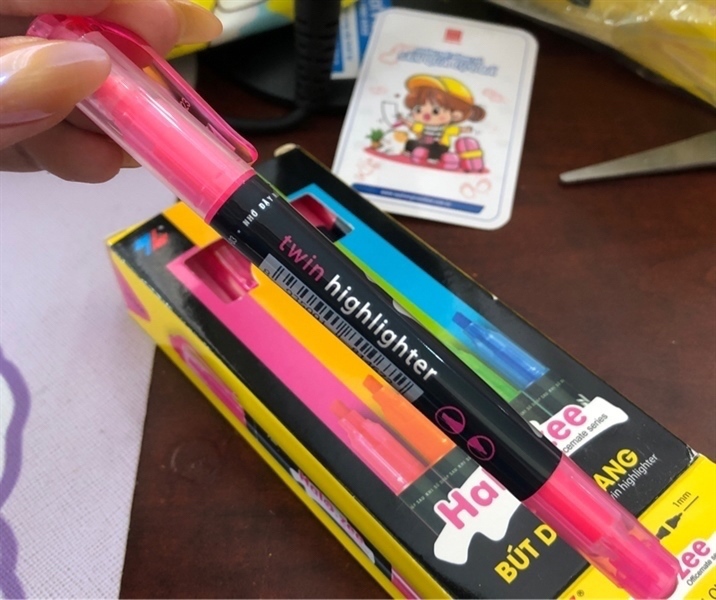 Bút dạ quang TL hl-03 hồng