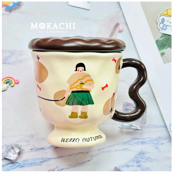 Ly cô gái trà sữa 400ml
