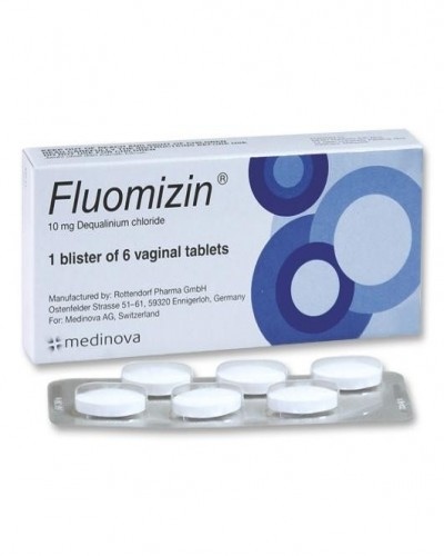 Fluomizin dequalinium clorid 10mg medinova (h/6v)