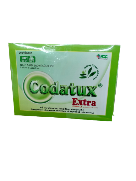 Kẹo ngậm codatux extra adc (h/100g/2viên)
