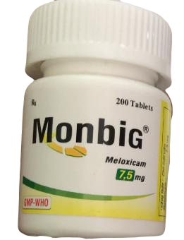 Monbig meloxicam 7.5mg usa (c/200v nén)
