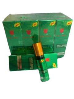 Dầu gió xanh dạng lăn eagle brand singapore borden (lốc/12chai/10ml)