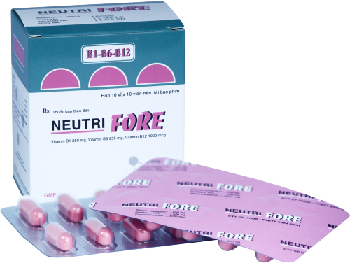 Neutri fore bidiphar (hộp/100 viên nén)