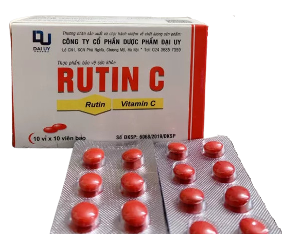 Rutin c đại uy (hộp/100 viên nén)
