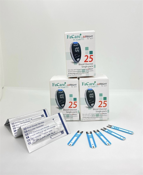 Que thử đường huyết dành cho máy FC-G168 (H/25que)