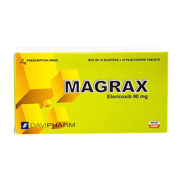 Magrax etoricoxib 90mg davipharm (h/100v)