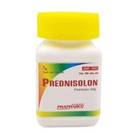 Prednisolon 5mg bình thuận (chai/200 viên nén)