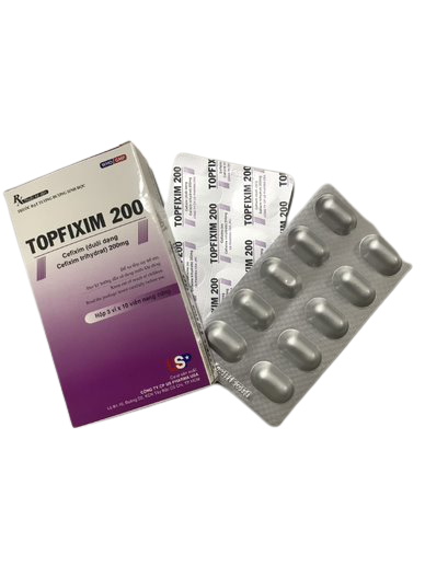 Topfixim 200 usp (hộp/30 viên nang)