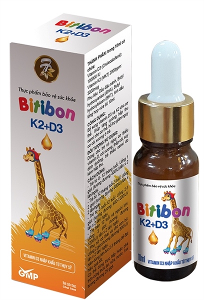 Vitamin D3 K2 Bitibon Nanofrace (C/10ml)