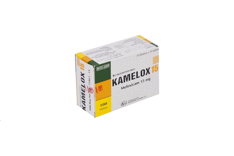 Kamelox meloxicam 15mg khapharco (h/100v)