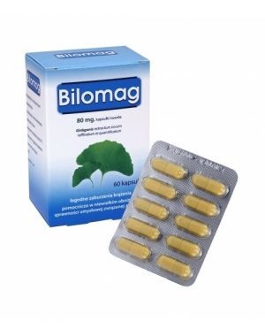 Bilomag ginkgo biloba 80mg natur produkt (h/60v)