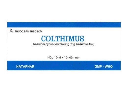 Colthimus tizanidin 4mg hataphar (h/100v)