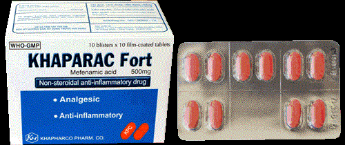 Khaparac fort mefenamic 500 khapharco (h/100v)