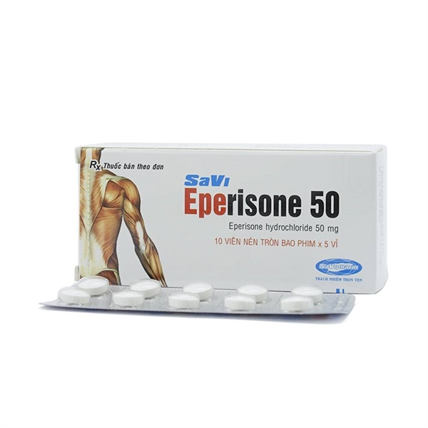Savi eperisone 50mg (h/50v)