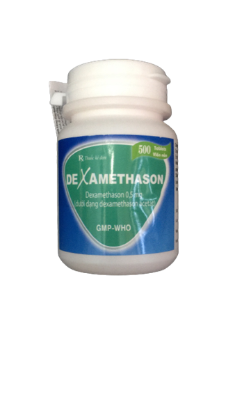 Dexamethason 0.5mg mẫu ngẫu nhiên enlie (c/500v)
