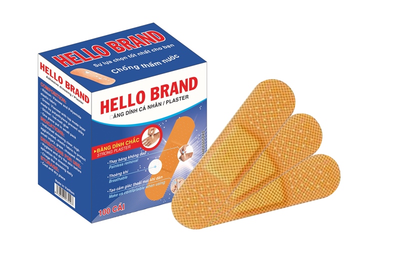 Băng Cá Nhân Hello Brand (H/100M)