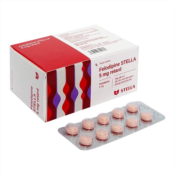 Felodipin 5mg stella (h/100v)