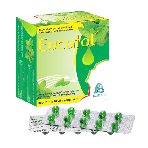 Eucatol boston (hộp/100 viên nang)