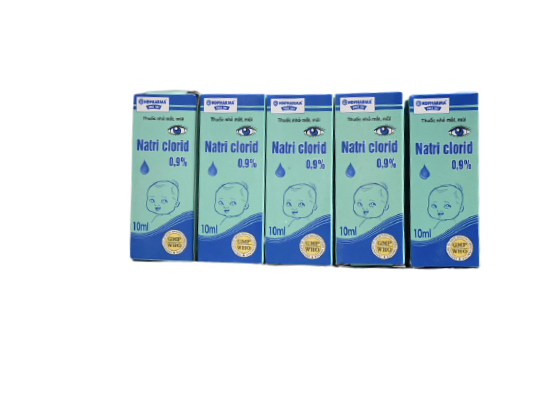 Natri Clorid 0,9% Hdpharma (Lốc/10chai/10ml)(Cắt Đứt)